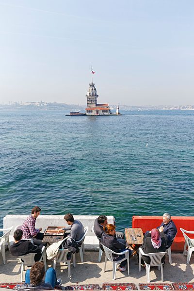 Turkey, Istanbul, Uskudar, Maiden's Tower