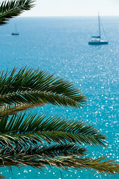 Spain, Fuerteventura, Morro Jable, view to the sea