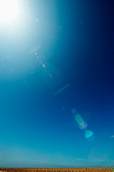 Spain, Fuerteventura, Puerto de La Cruz, blue sky
