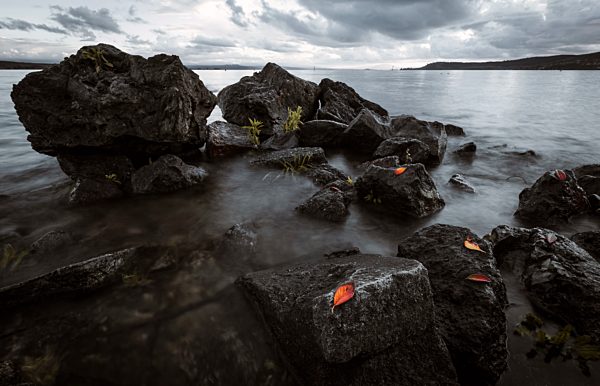 New Zealand, view to Lake Taupo
