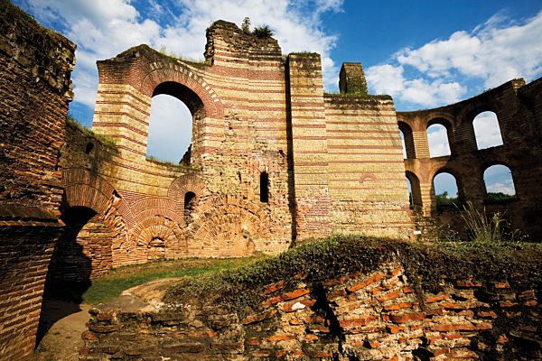 Germany, Rhineland-Palatinate, Treves, Ruins of an imperial thermal bath