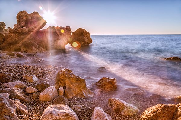 France, Alpes-Maritimes, coast at Cap d'Ail