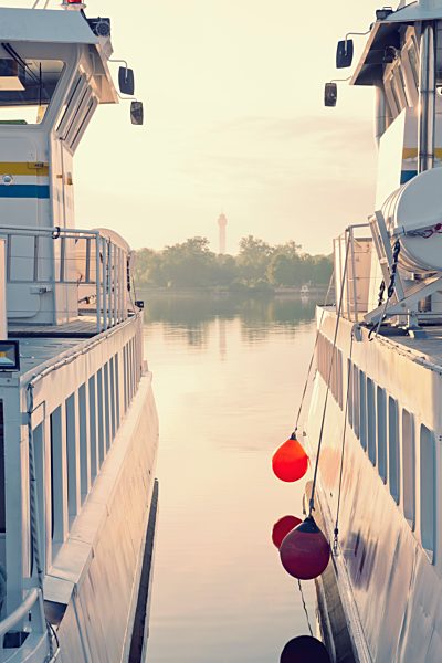 Sweden, Stockholm, between two ferries