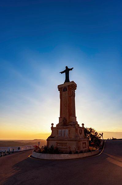 Spain, Menorca, Monte Toro, Statue of Christ