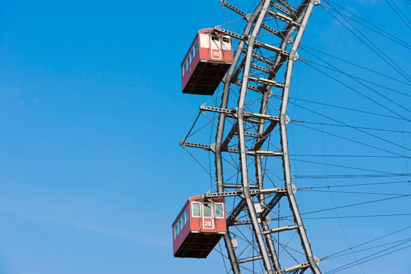 Austria, Vienna, Prater, Viennese giant wheel