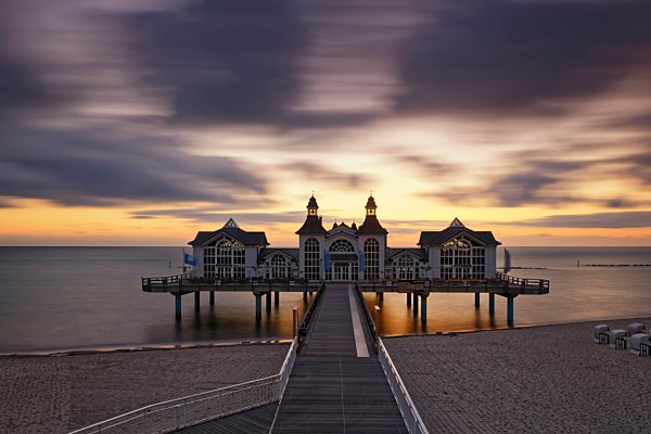 Germany, Mecklenburg-Western Pomerania, Baltic sea seaside resort Sellin