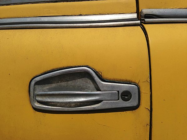 Door handle Trabant, Switzerland, Thurgau, Upper Wood
