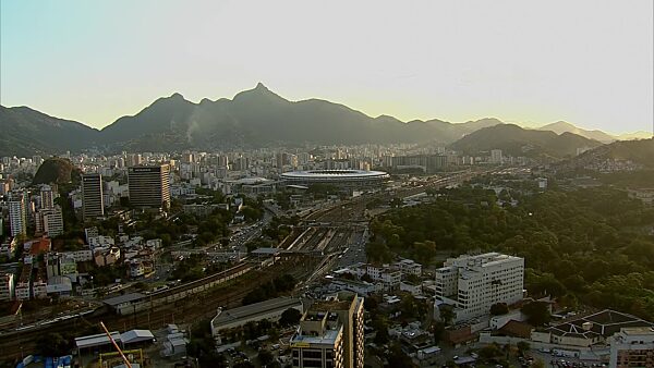 Stadion Estadio do Maracana in Rio de Janeiro in Brasilien