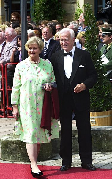 Richard von Weizsäcker und Frau
