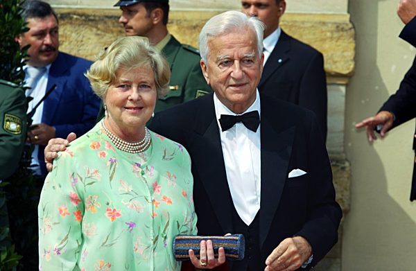 Richard von Weizsäcker und Frau