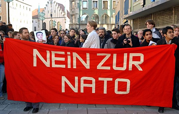 Trotz Verbot: Demonstration gegen Sicherheitskonferenz