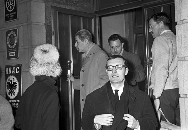 Rudolf Augstein auf freiem Fuß