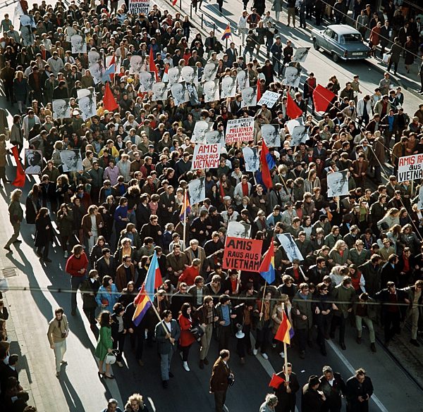 Demonstration gegen den Krieg in Vietnam