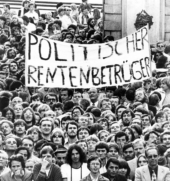 Wahlkampf Bundestag 1980