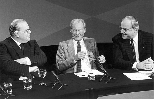 "Bonner Runde" on TV