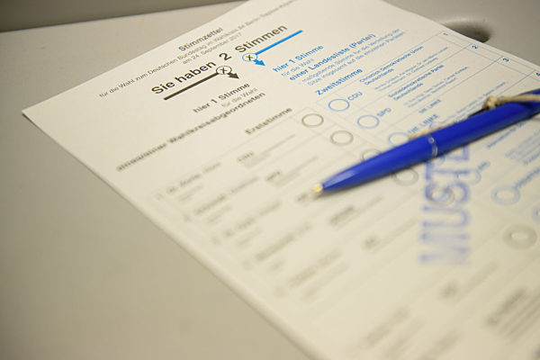 Start der Briefwahl in Berlin