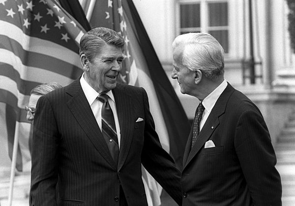 Ronald Reagan visits Berlin for its 750th anniversary