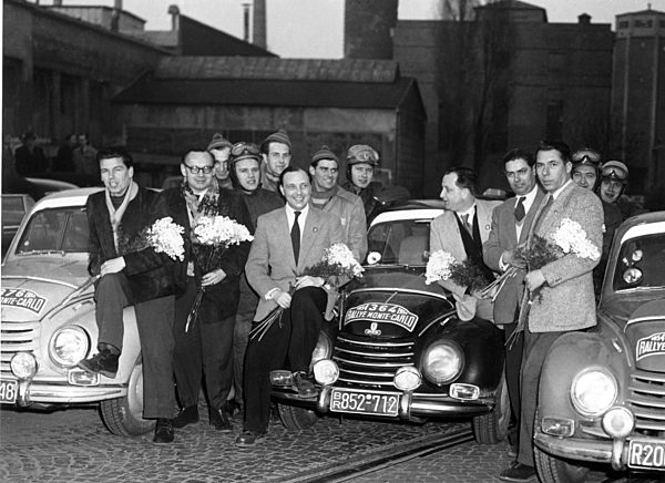 Rallye Monte Carlo Teilnehmer are honoured