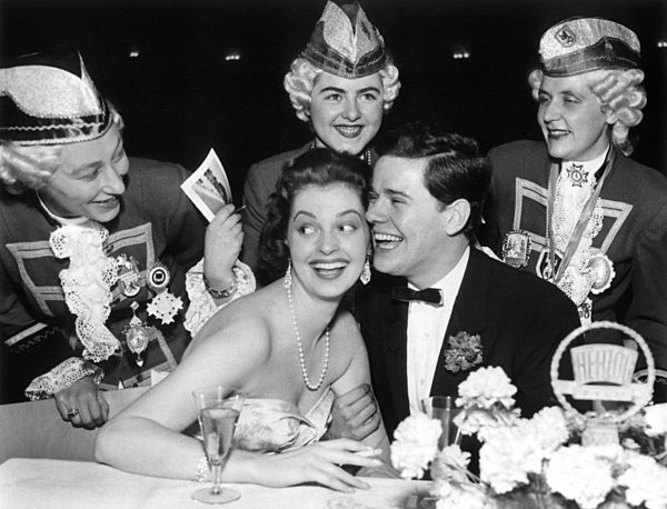 Nadja Tiller and Walter Giller