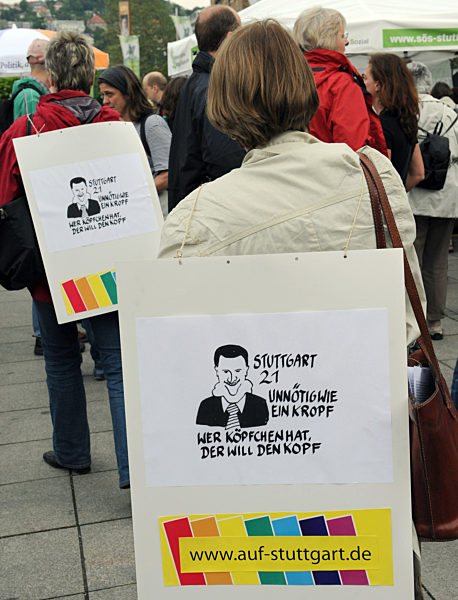 Proteste gegen Stuttgart 21