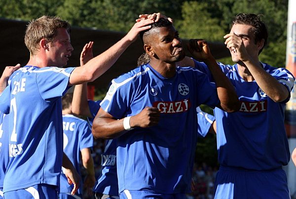 Fußball, DFB-Pokal, 1. Hauptrunde, Stuttgarter Kickers - Hamburger SV am...