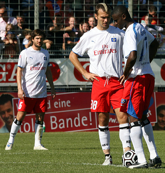 Fußball, DFB-Pokal, 1. Hauptrunde, Stuttgarter Kickers - Hamburger SV am...