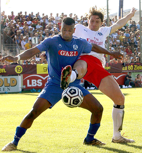 Fußball, DFB-Pokal, 1. Hauptrunde, Stuttgarter Kickers - Hamburger SV am...