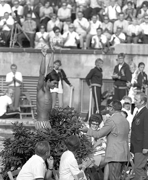 DDR - Schwimmen - Länderkampf DDR-USA 1971 in Leipzig