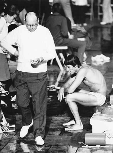 DDR - Schwimmen - Länderkampf DDR-USA 1971 in Leipzig