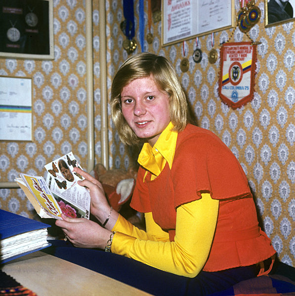 Schwimmen - Olympiasiegerin Kornelia Ender