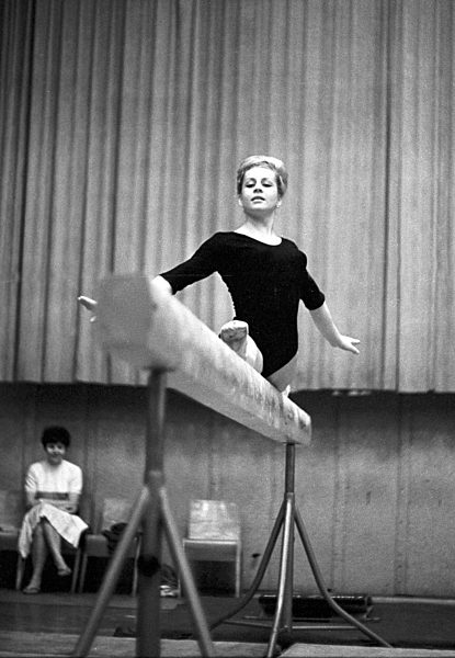 Turnen - EM 1965 in Sofia - Vera Cáslavská