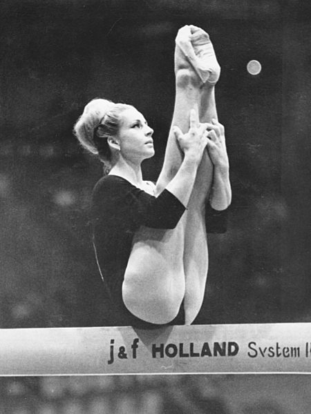 Turnen - WM 1966 in Dortmund - Vera Cáslavská