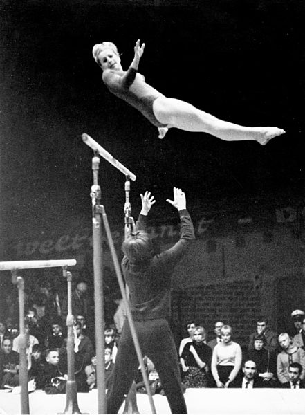 Turnen - WM 1966 in Dortmund - Vera Cáslavská