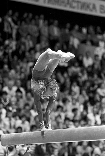 Turnen - WM 1974 in Warna - Olga Korbut