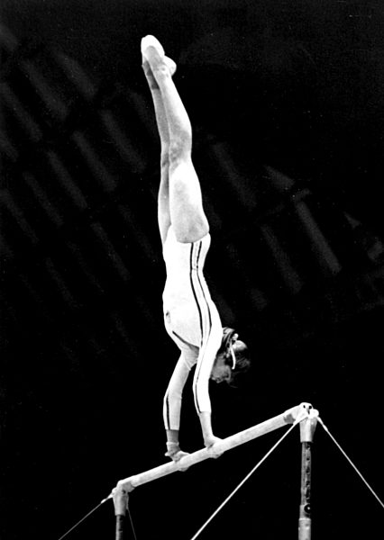 Turnen - Europameisterschaften 1977 in Prag - Nadia Comaneci
