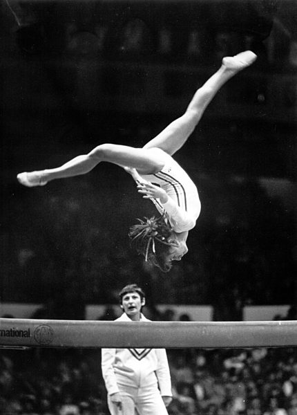 Turnen - Europameisterschaften 1977 in Prag - Nadia Comaneci