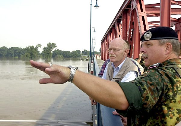 Hochwasser Struck Schönebeck