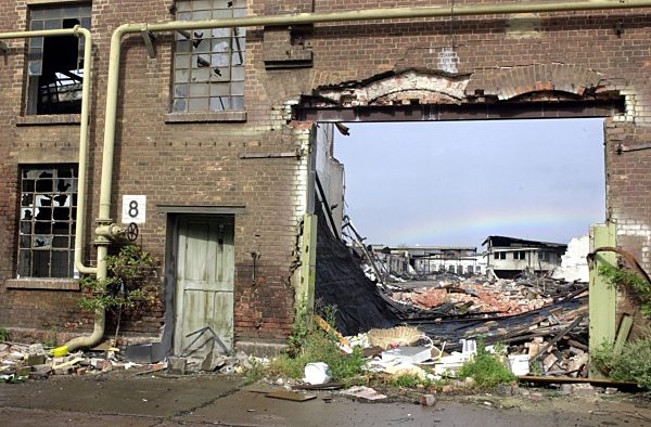 Betriebsruinen in Schönebeck