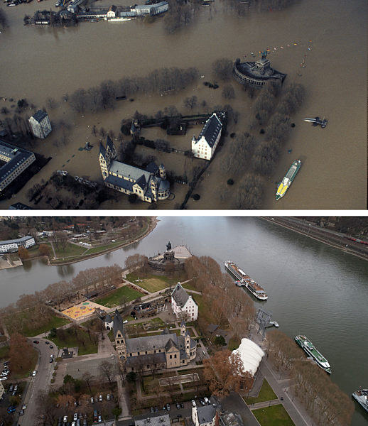 Weihnachtshochwasser 1993