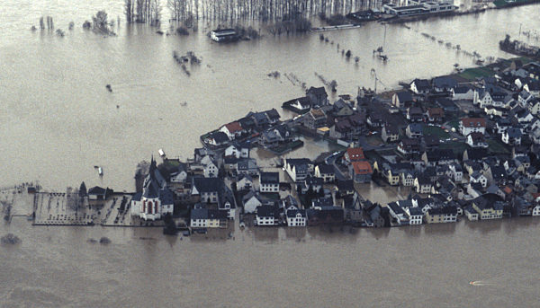 Weihnachtshochwasser 1993