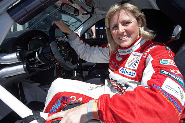 Rennfahrerin Sabine Schmitz