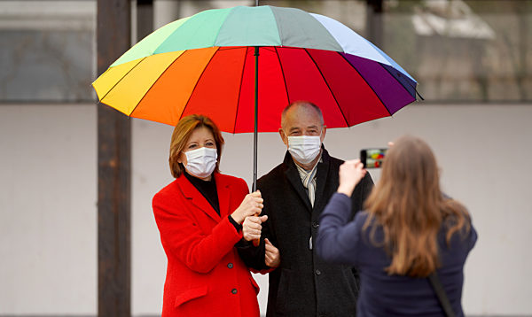 Landtagswahl in Rheinland-Pfalz - Stimmabgabe Dreyer