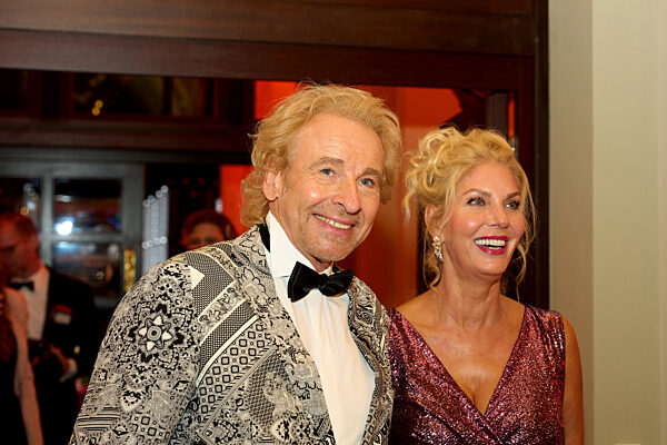 Thomas Gottschalk und Partnerin bei Marken-Gala