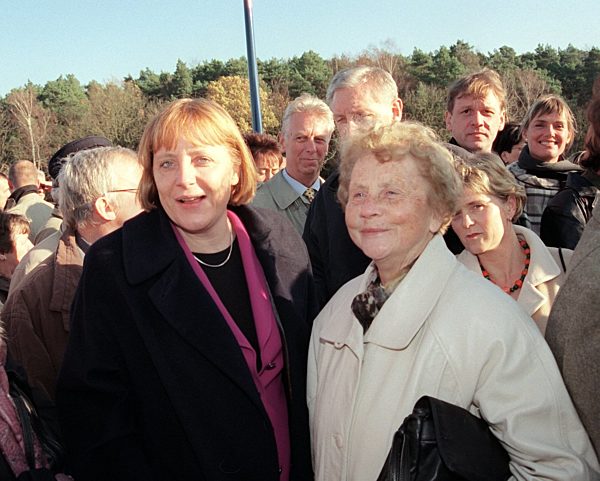 Angela Merkel mit Mutter Herlind Kasner