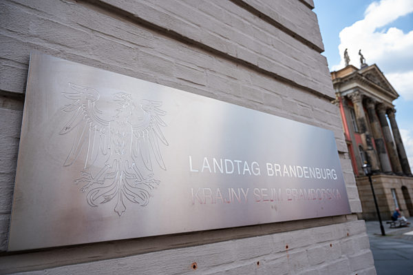 Sitzung des Landtages Brandenburg
