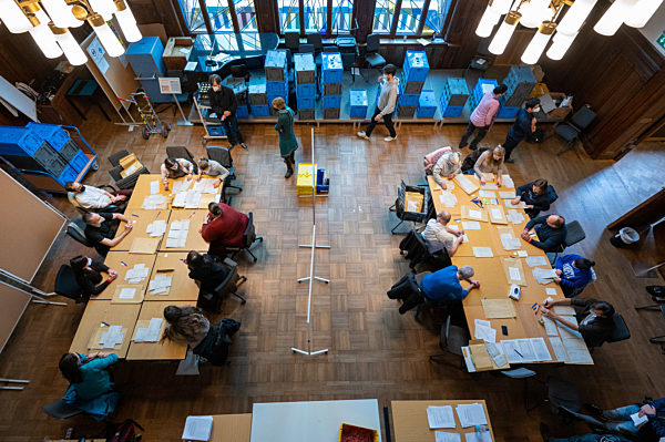 Neuauszählung Abgeordnetenhaus in Berlin Pankow
