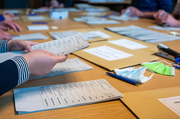 Neuauszählung Abgeordnetenhaus in Berlin Pankow