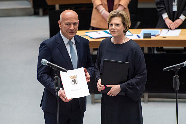 Bürgermeisterwahl im Berliner Abgeordnetenhaus