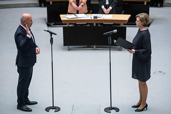 Bürgermeisterwahl im Berliner Abgeordnetenhaus