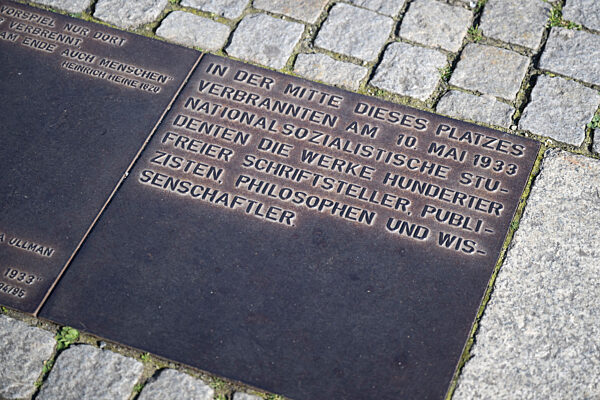 90. Jahrestag der Bücherverbrennung in Berlin